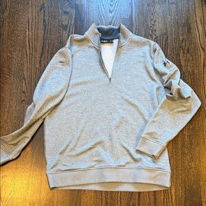 Under armour ONFS logo Gray Quarter-Zip Men's XL Sweater